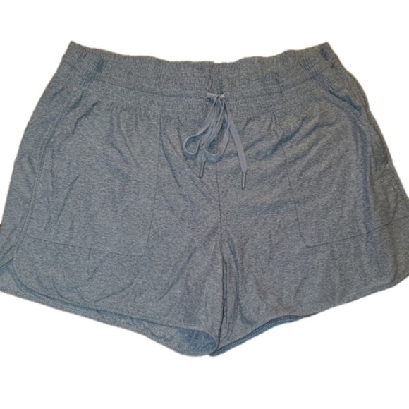 Grey Athletic Works gym shorts Large 12-14 - Picture 1 of 9